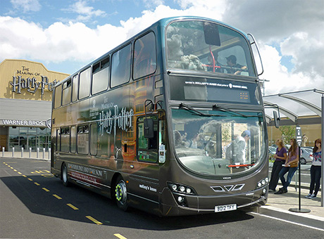 Warner Brothers Shuttle Bus