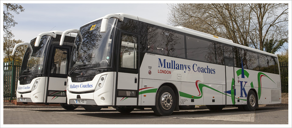Mullanys Coaches 70 seat vehicles